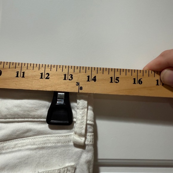 Rag & Bone White Distressed Skinny Jeans Denim Casual Style Size 28 - Picture 6 of 9